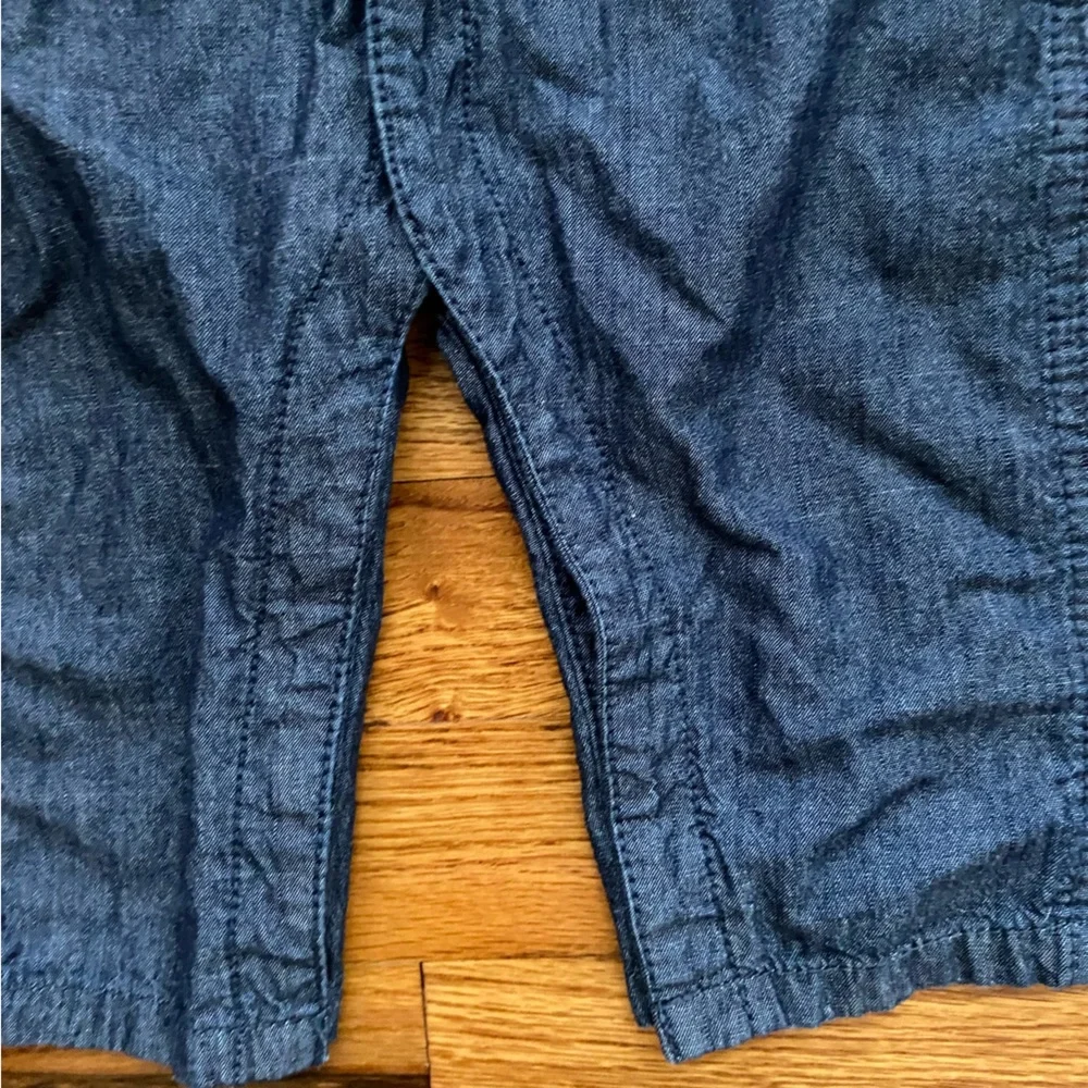 Carters Jumpsuit Denim Coverall Button Front
